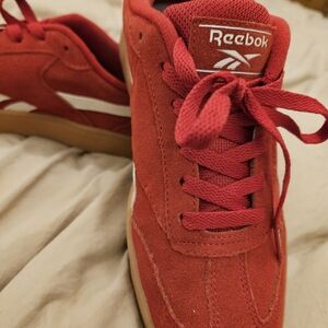 Size 7.5 Reebok Red Sneakers